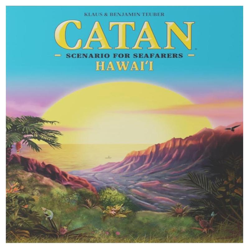 Catan Hawai’I Scenario Expansion – Tropical Fishing Excursion For Catan Seafarers! Strategy Game, Family Game For Kids And Adult