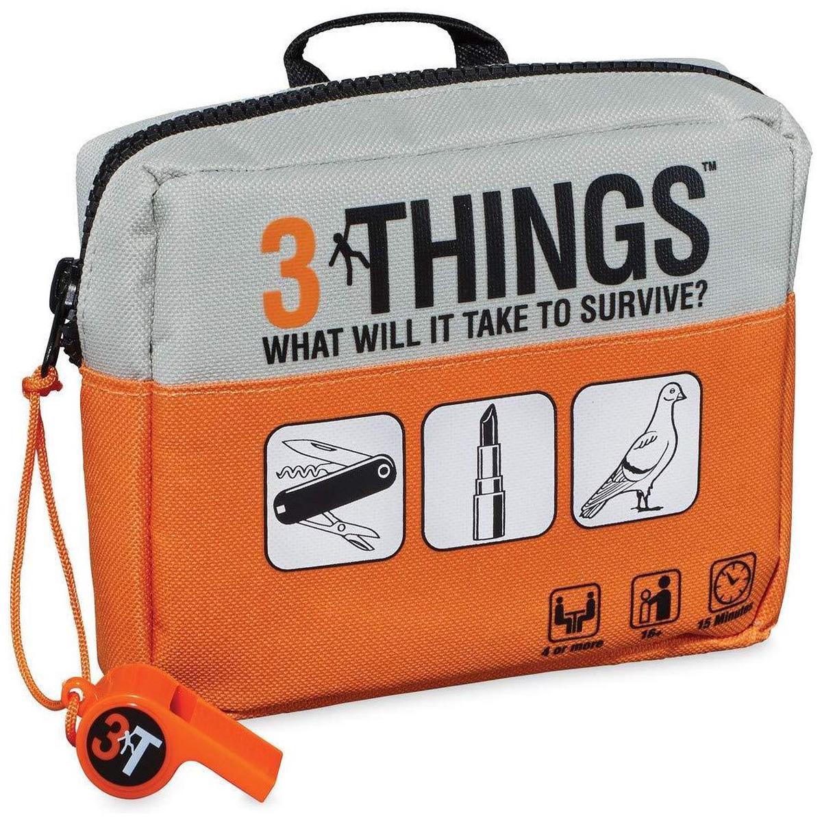 3 Things Party Game – What will it take to survive?