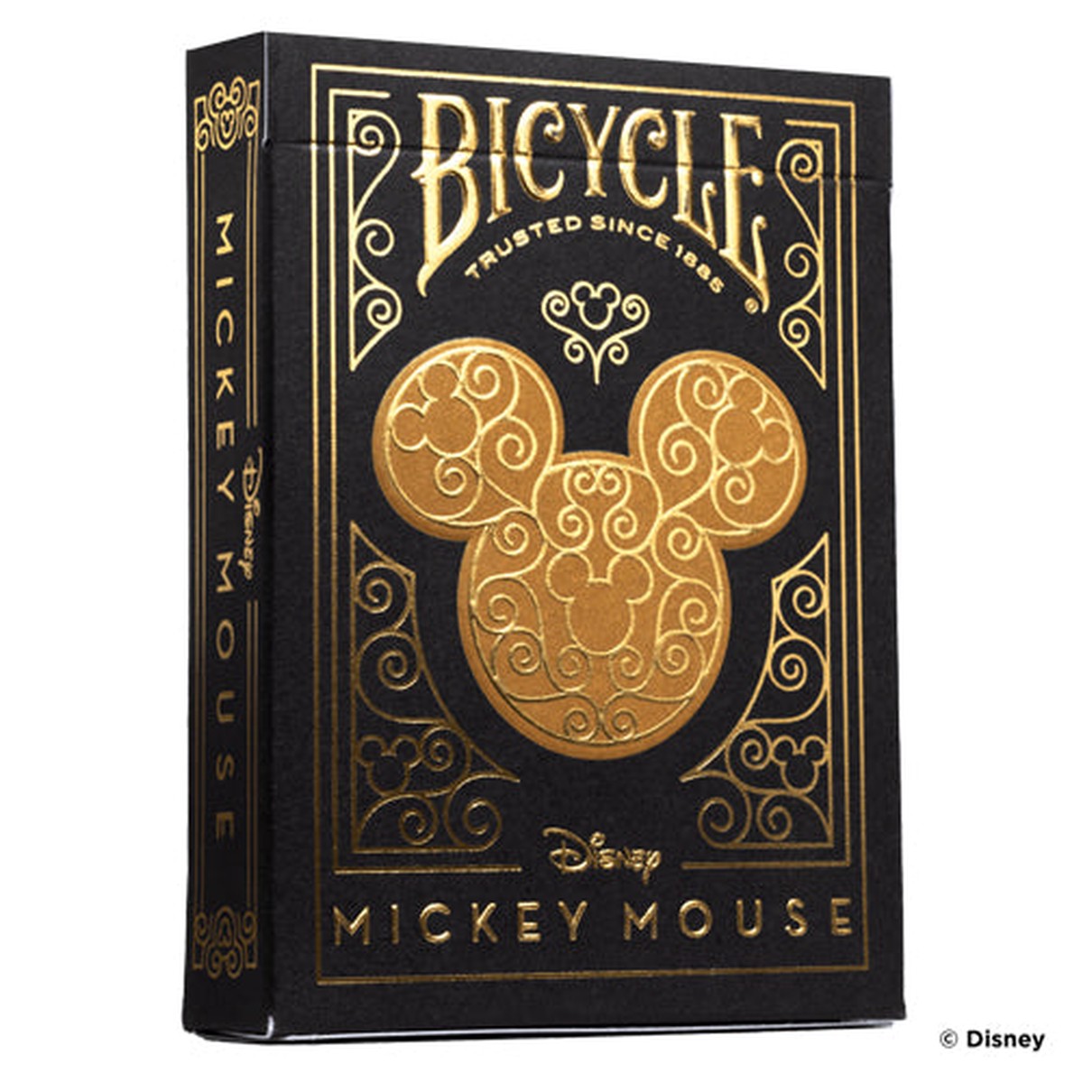 Bicycle – Disney: Mickey Black/Gold Playing Cards