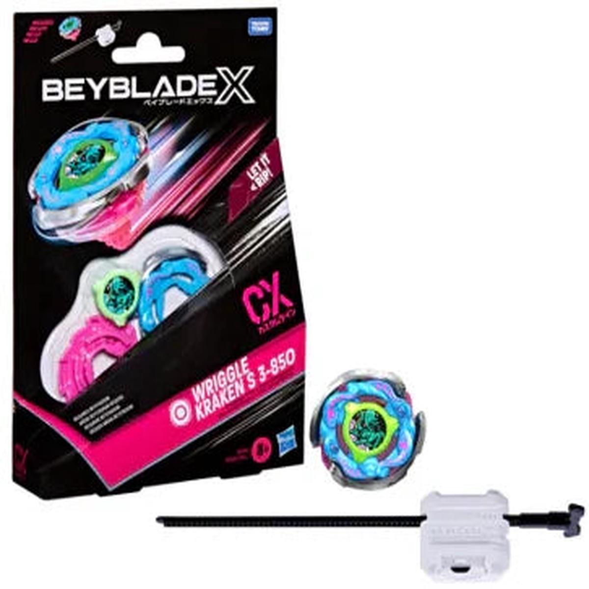 BeybladeX Wriggle Kraken S 3-850 Starter Pack