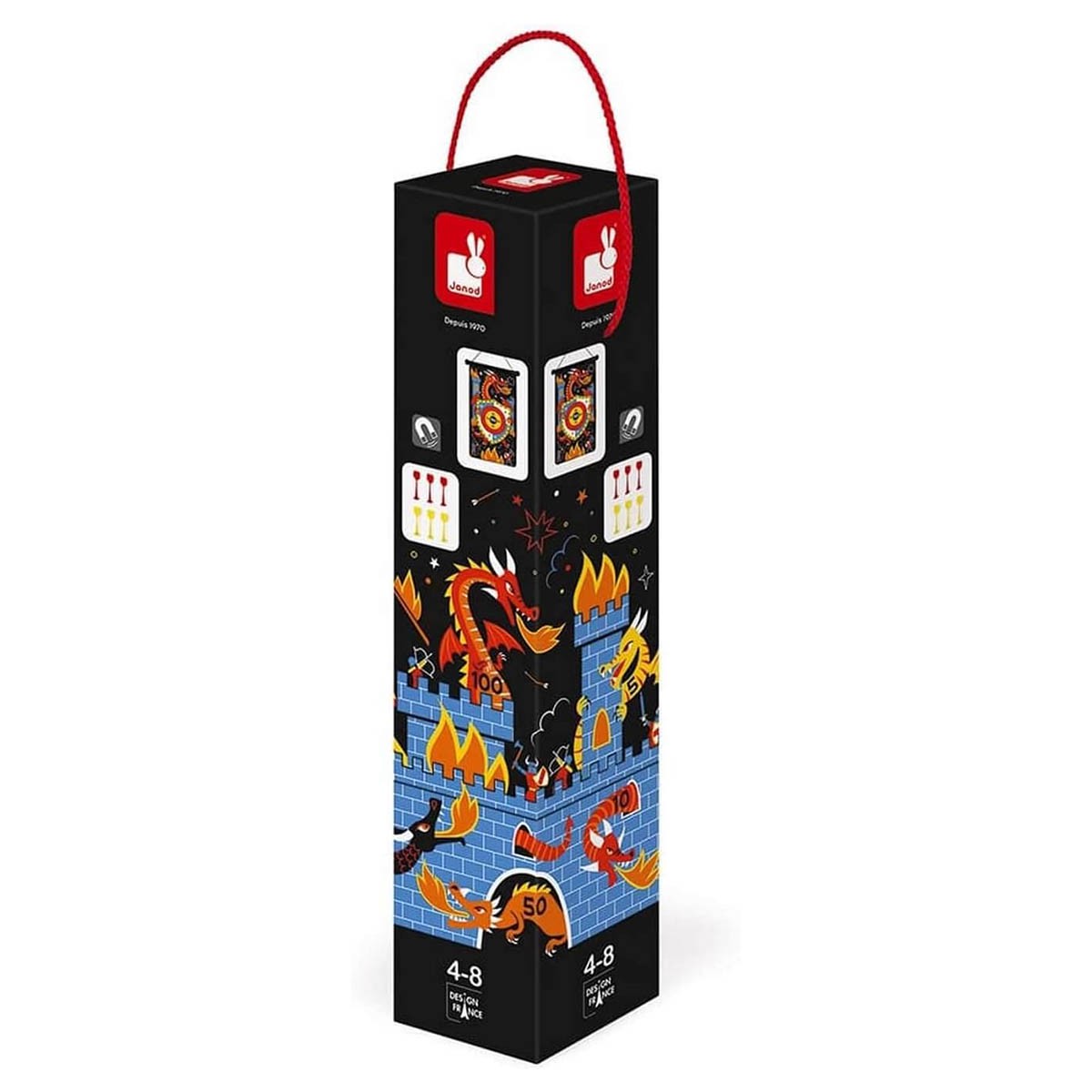 Janod Magnetic Dart Game – Dragons