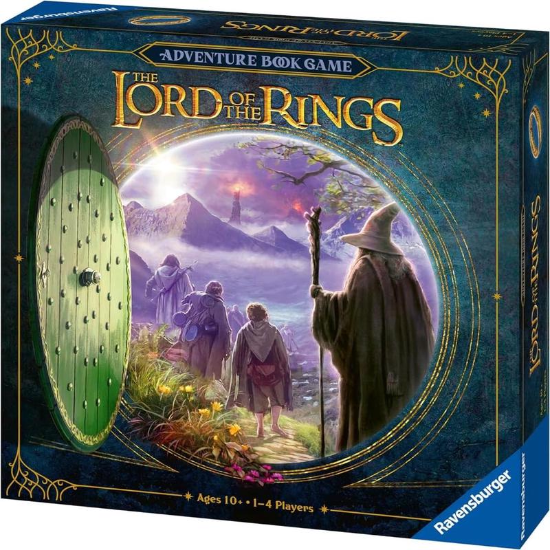 Ravensburger Lord Of The Rings Adventure Book – Immersive Family Strategy Board Games For Kids And Adults Age 10 Years Up – 1 To 4 Players, Black