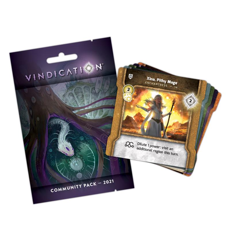Vindication Community Card Pack (2021) (Preorder)