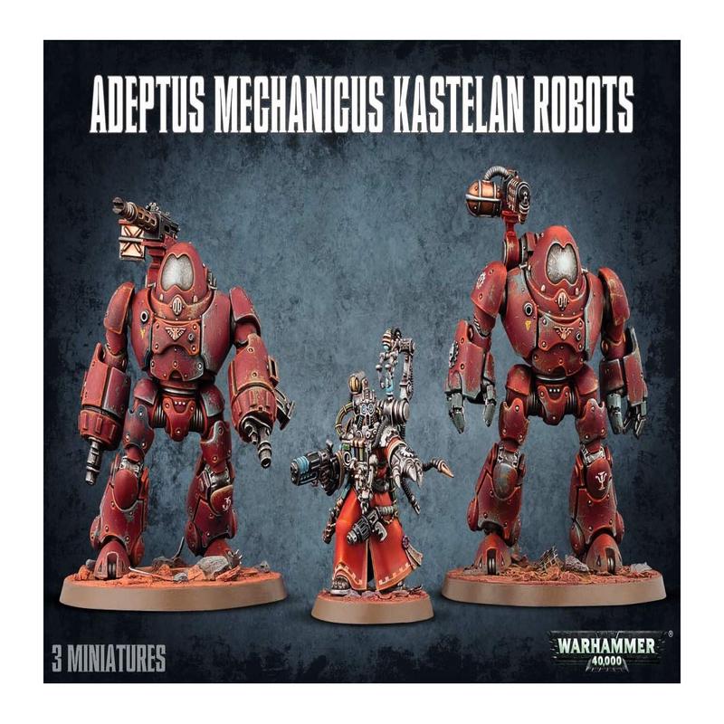 Warhammer 40K – Adeptus Mechanicus Kastelan Robots, 99120116005