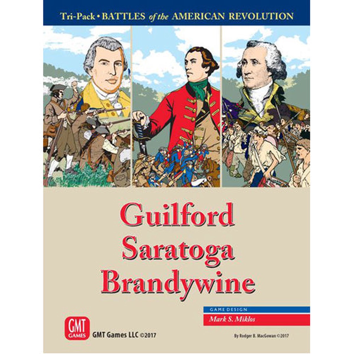 Battles of the American Revolution Tri-Pack: Guilford Saratoga Brandywine