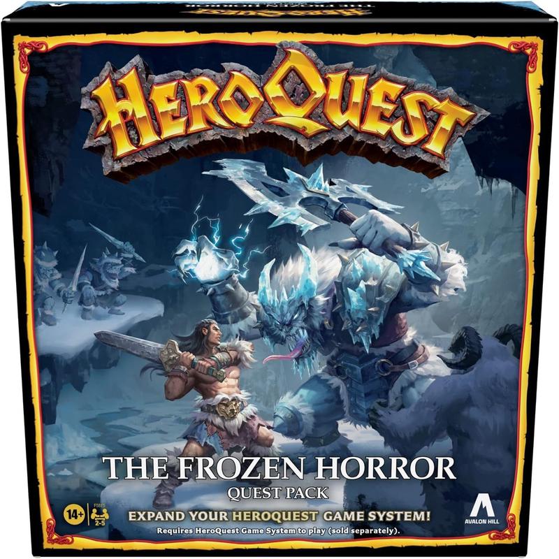 Heroquest Board Game 2023 The Frozen Horror Quest Pack – Avalon Hill