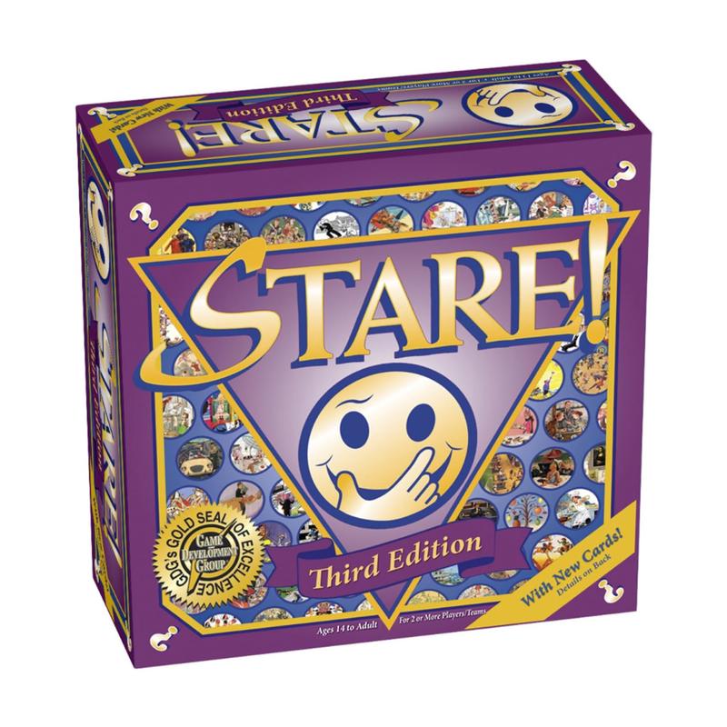 Stare – Players Have A Blast Testing Powers of Recall in This Fun Board Game of Memory & Observation – for mature-themed & Family Game Night