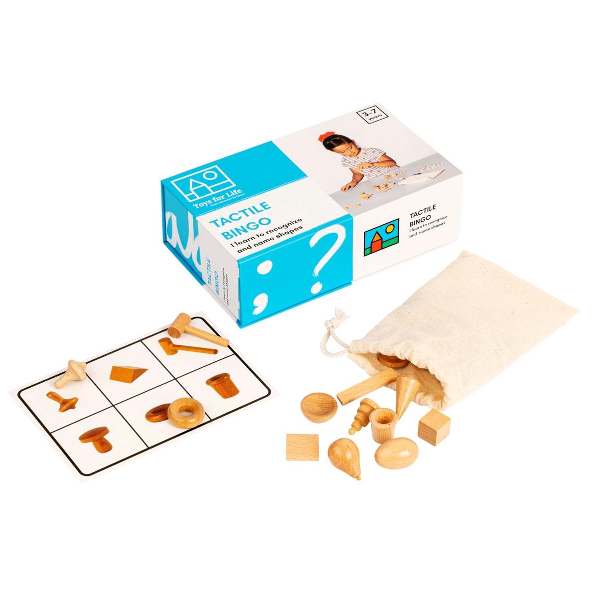 Toys for Life Tactile Bingo Touch & Feel Matching Game