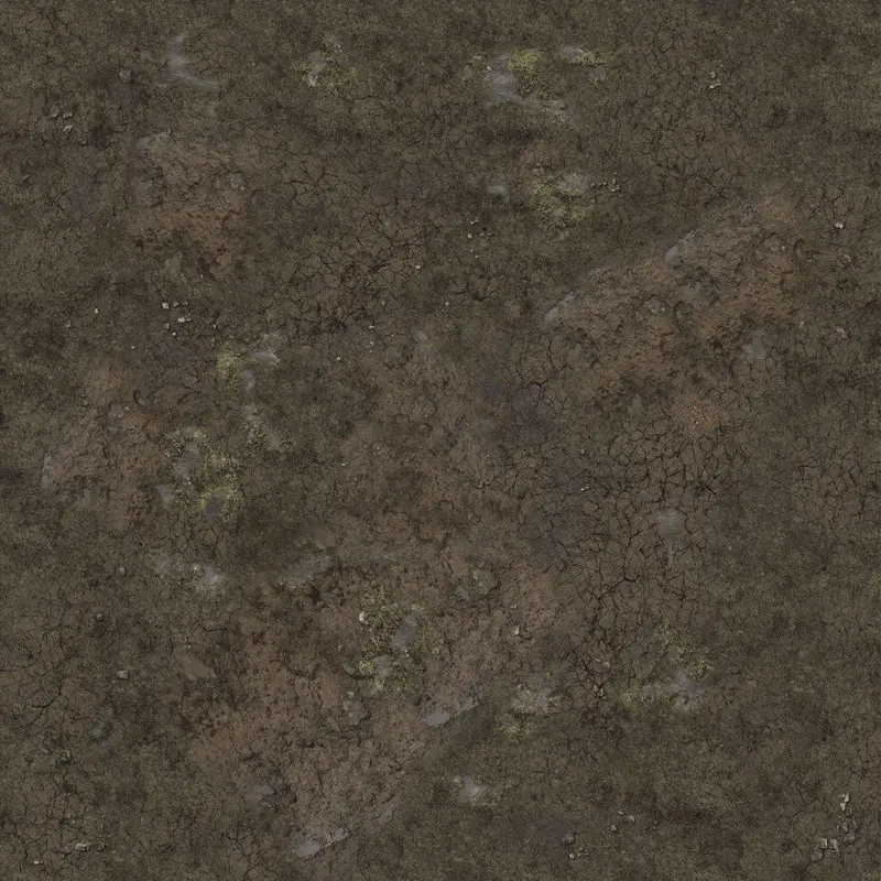 Battle Systems – Fantasy Dungeon – Extended Range – Add-Ons – Muddy Streets Gaming Mat 3×3 – Subtle Grid