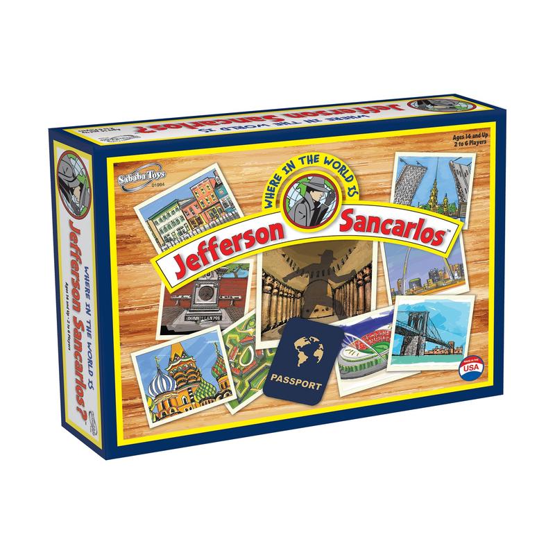 Sababa Toys Where In The World Is Jefferson Sancarlos