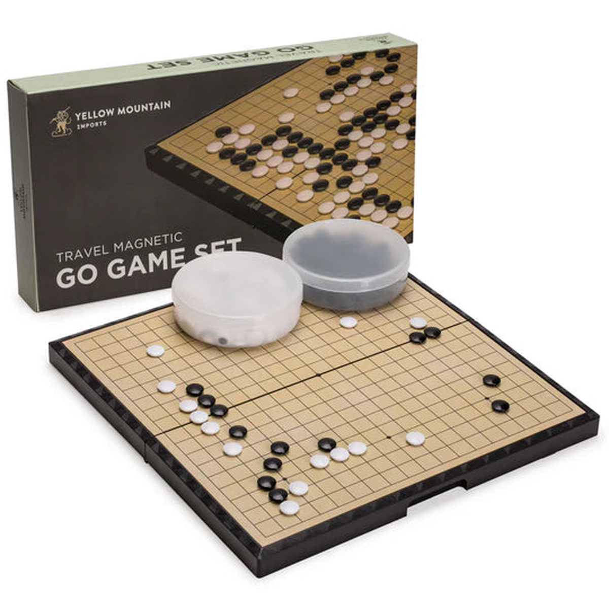 Go Game – Travel Magnetic Foldable 19×19 14.6″