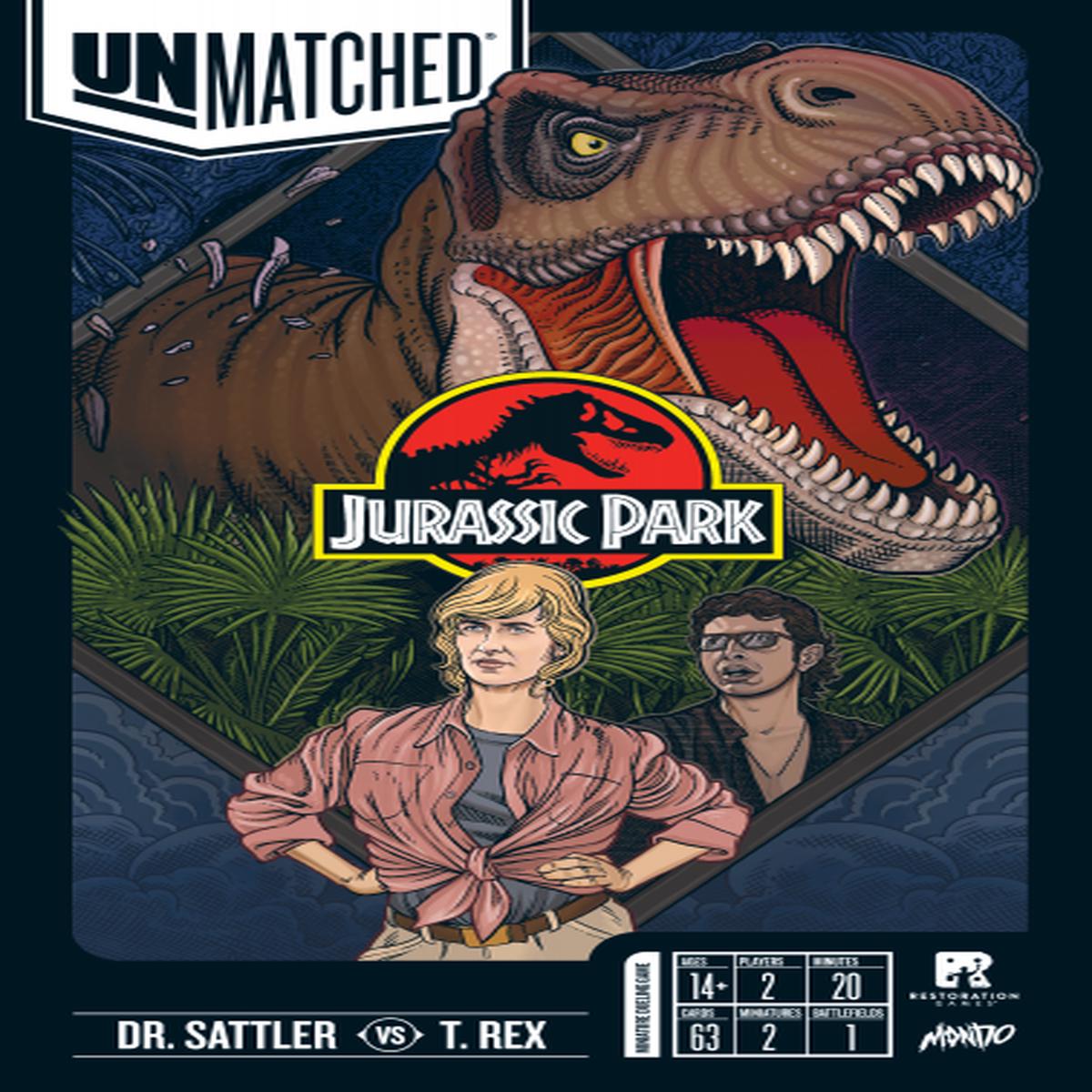 Unmatched: Dr Sattler vs T-Rex