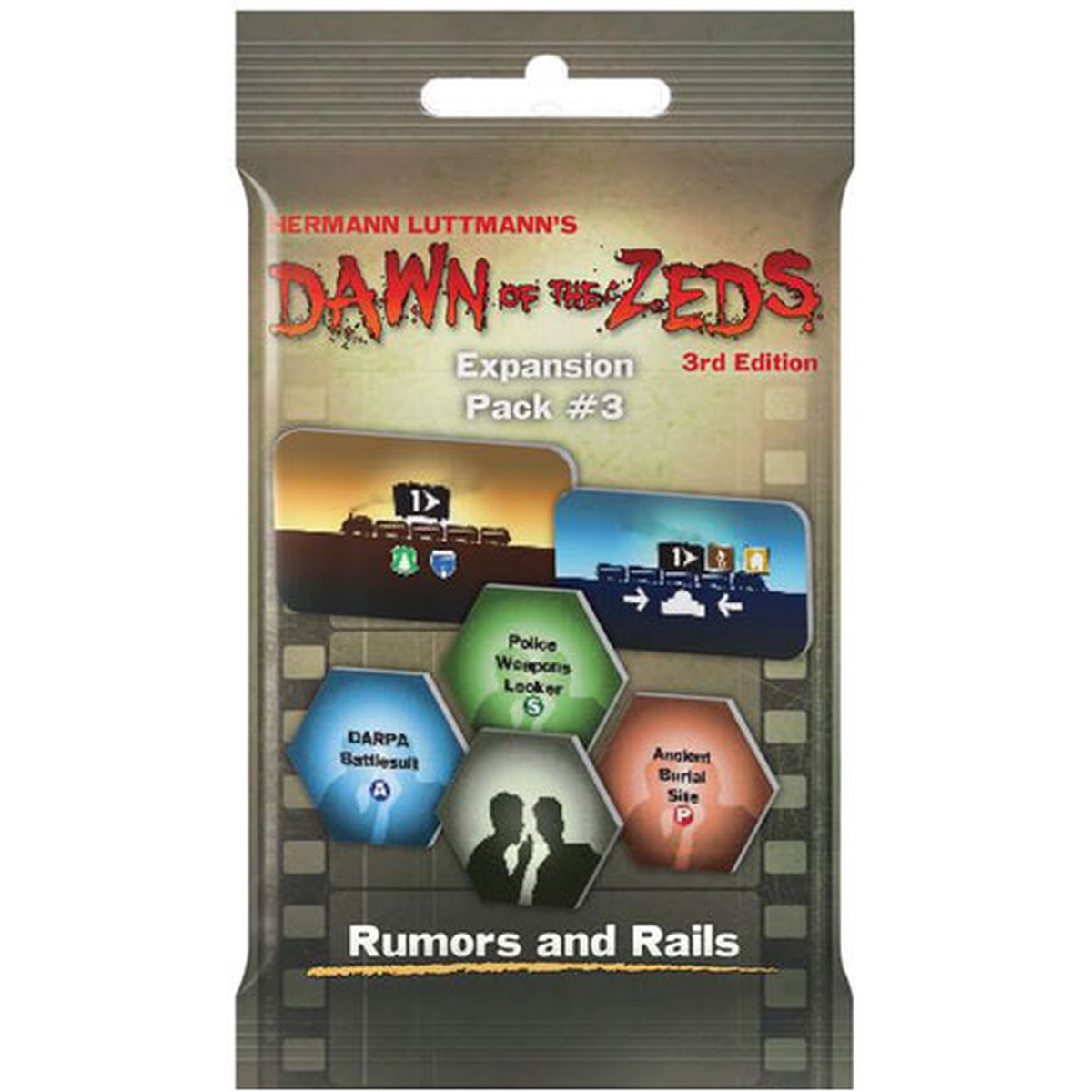 Dawn of the Zeds (3rd Edition) Expansion Pack 3 Rumors and Rails