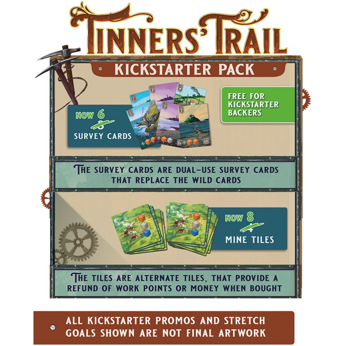 Tinners Trail Kickstarter Pack *PRE-ORDER*