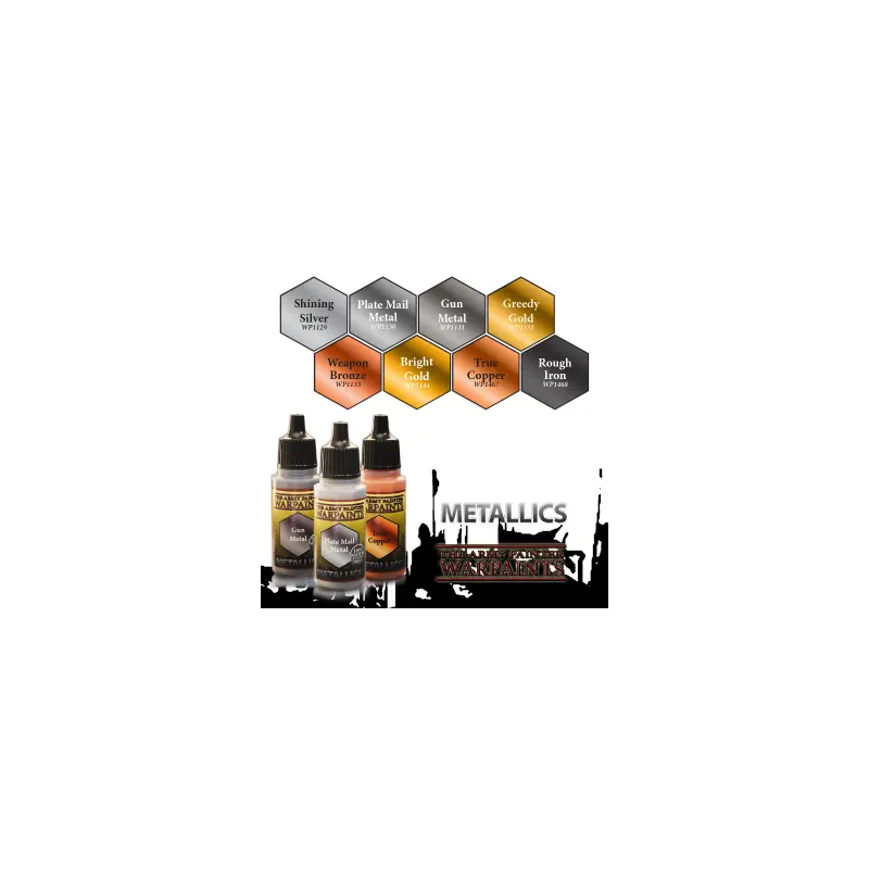 Army Painter Metallics Paint Set