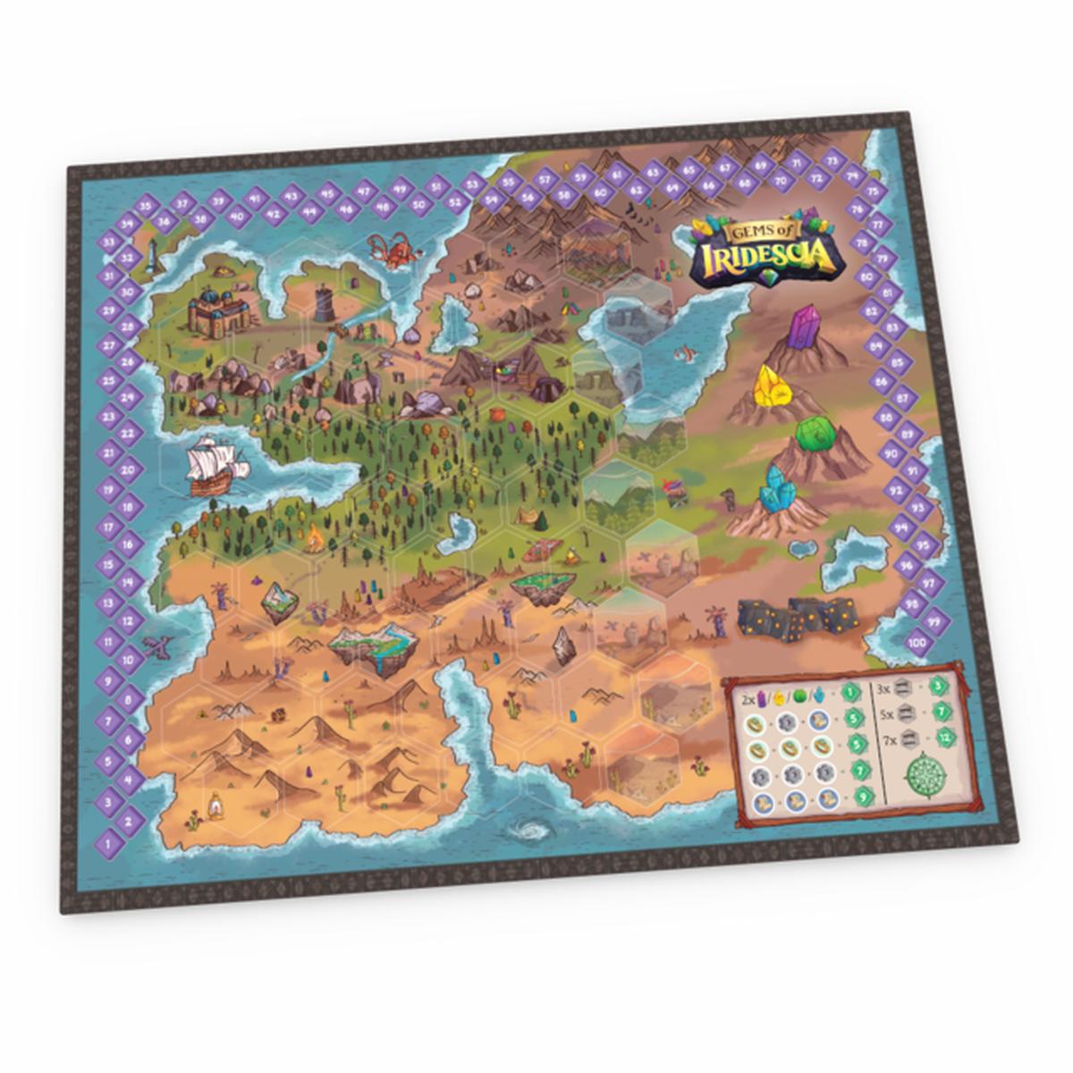 Gems of Iridescia Neoprene Play Mat