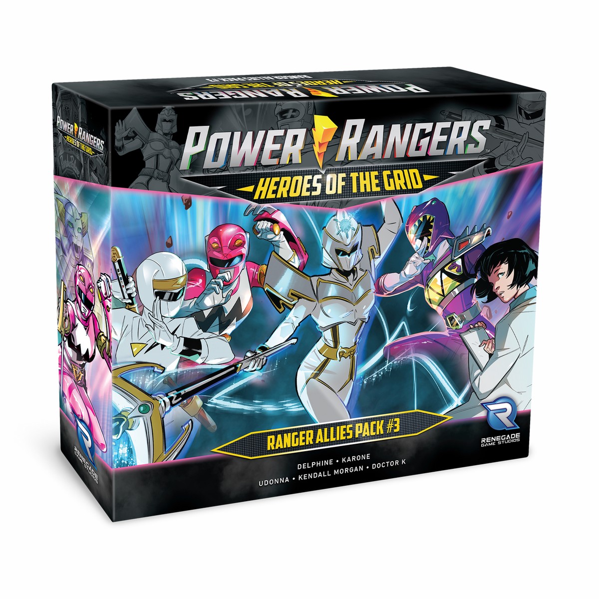 Power Rangers: Heroes of the Grid – Ranger Allies Pack #3 – 1-5 Players