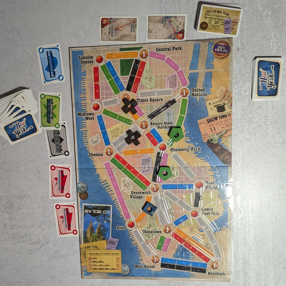 Ticket to Ride: New York Accessibility Kit