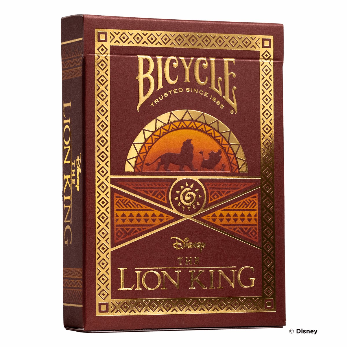 BICYCLE LION KING PLAYING CARDS