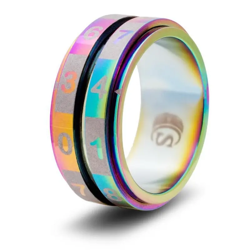 d100 Ring (Rainbow)