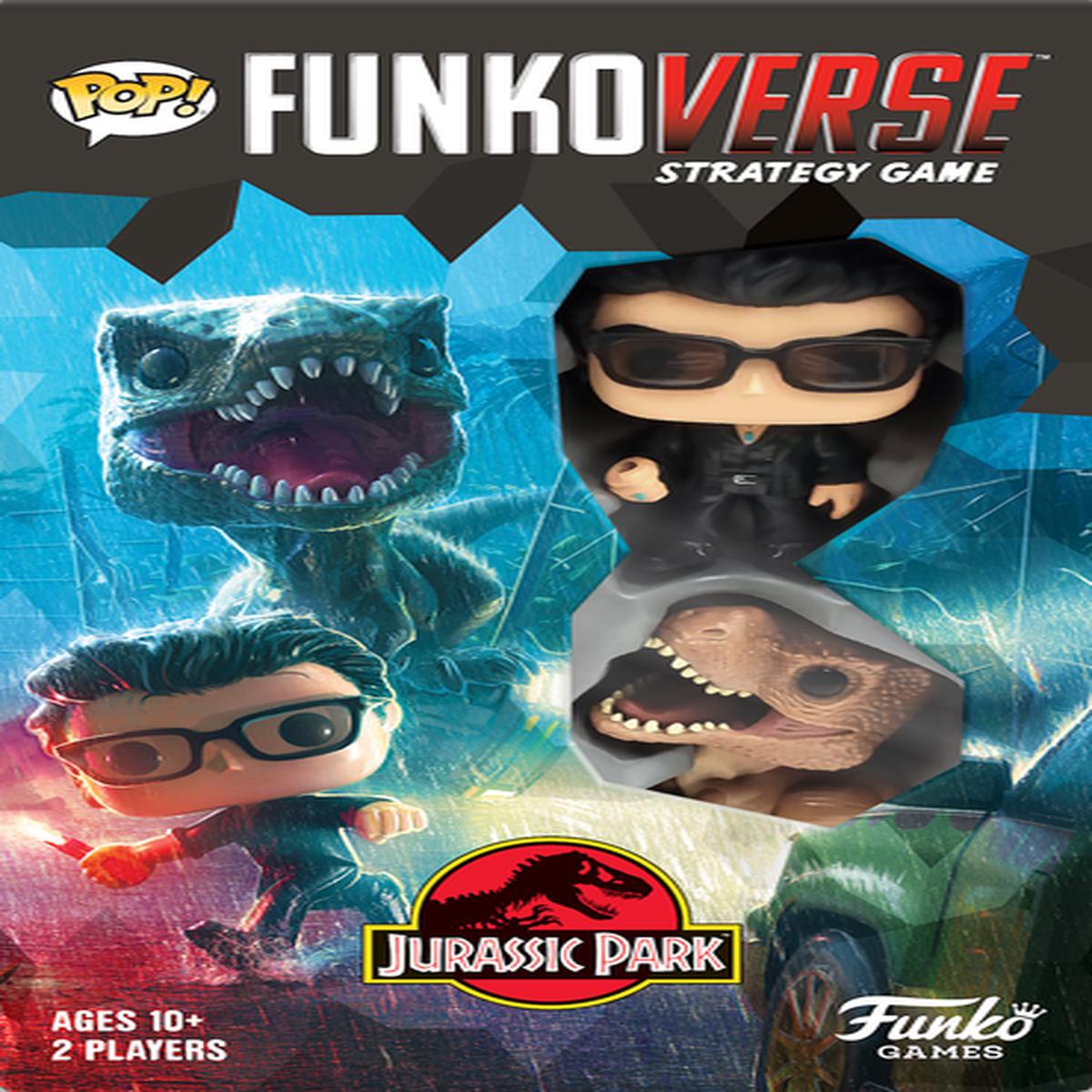 Funkoverse Jurassic Park 101 2 Pack Expandalone Strategy Board Game