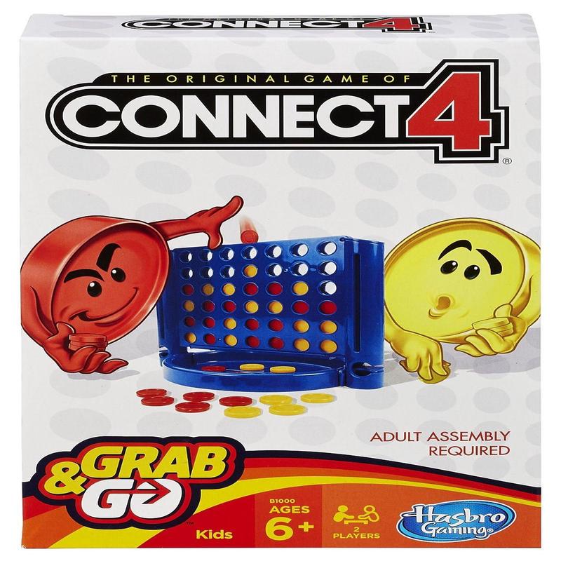 Hasbro Connect 4 Grab And Go Game