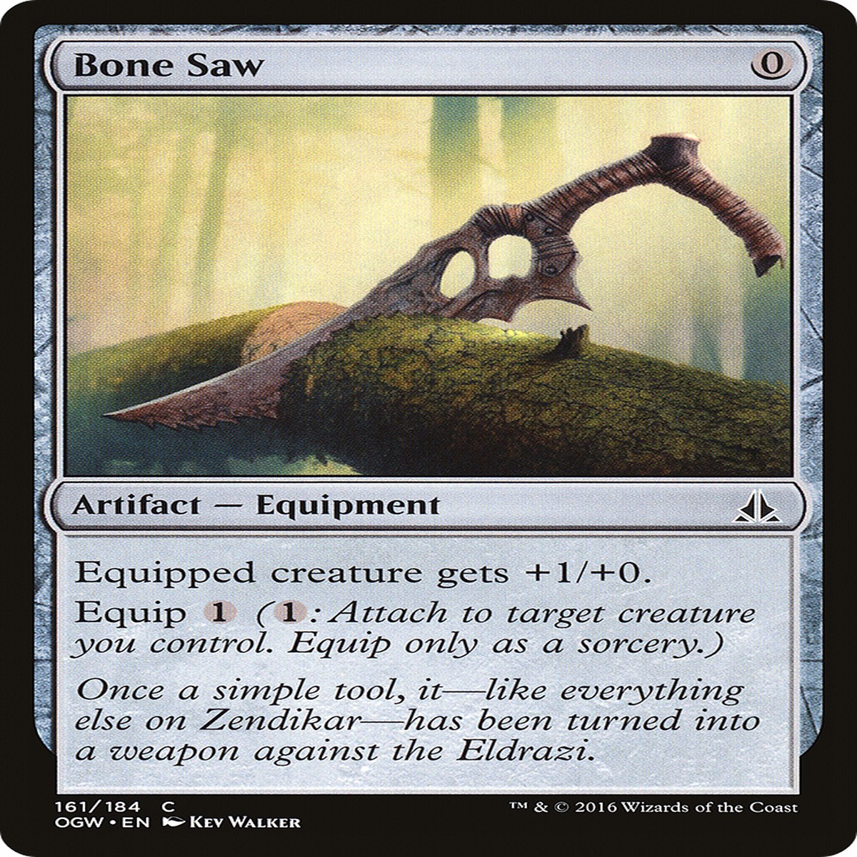 Bone Saw (OGW-161) – Oath of the Gatewatch Foil