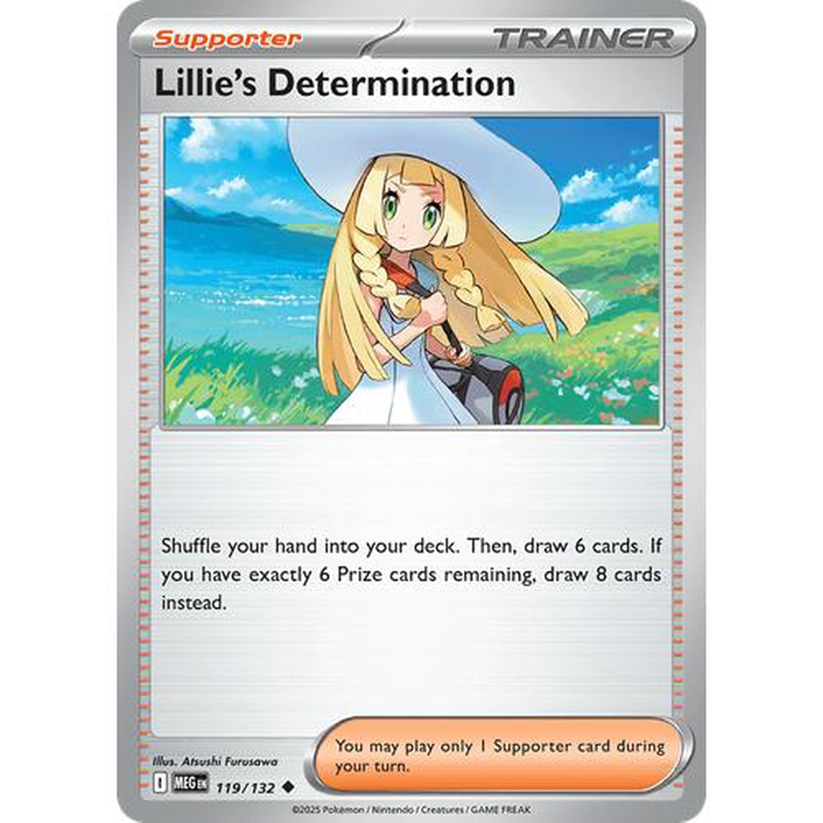 Lillies determination MEG 119132 – Reverse Holo