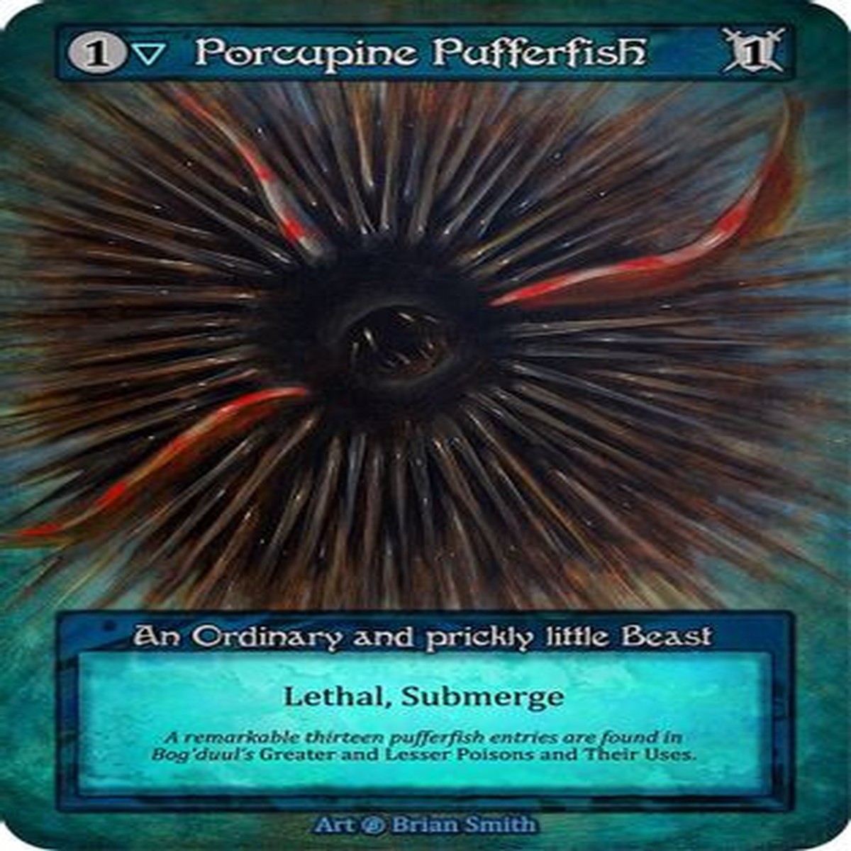 Porcupine Pufferfish – Beta
