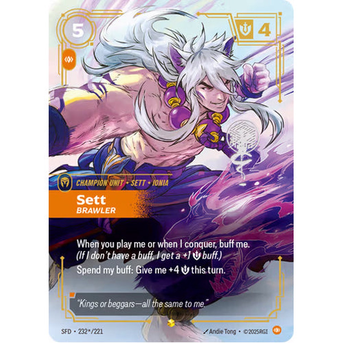 Sett – Brawler SFD 232×221 – Foil