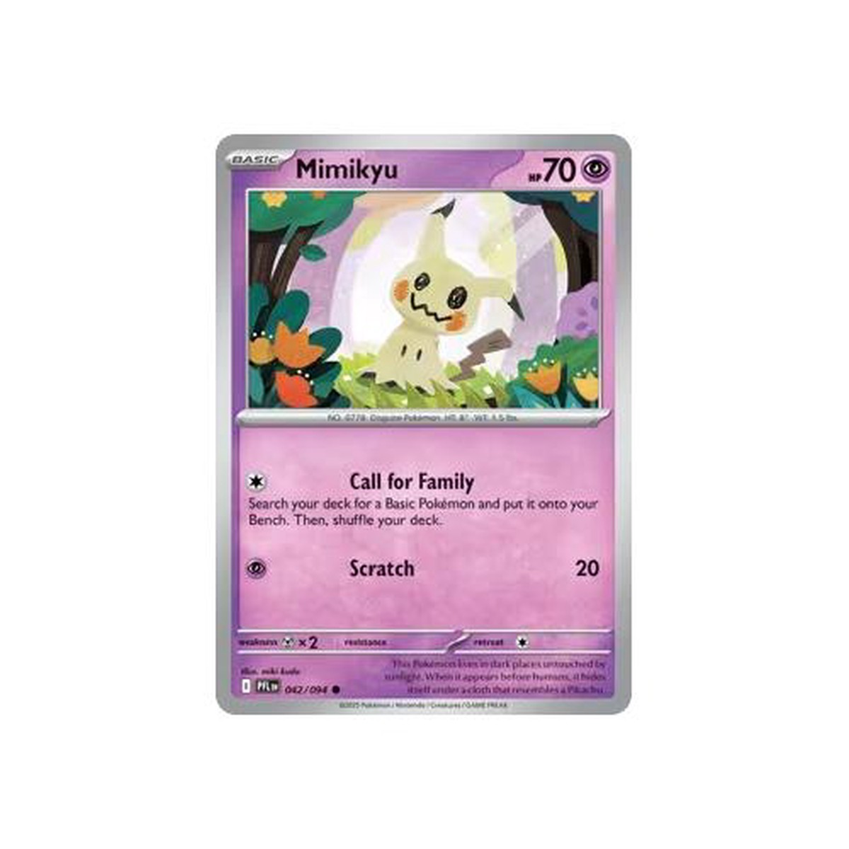 Mimikyu PFL 4294 – Reverse Holo