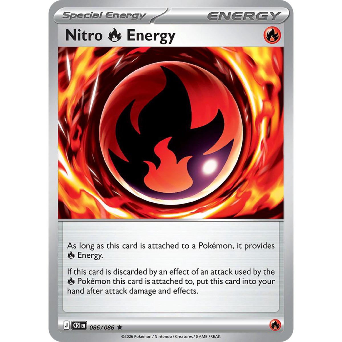 Nitro Fire Energy CRI 086086 – Holo