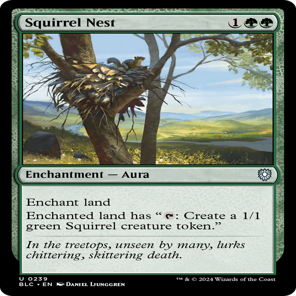 Squirrel Nest (BLC-239) – Bloomburrow Commander