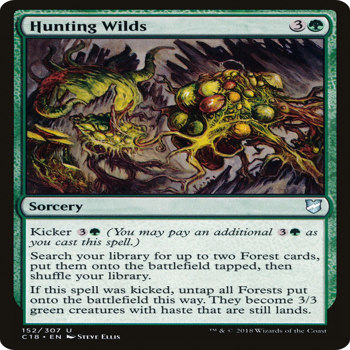 Hunting Wilds (C18-152) – Commander 2018