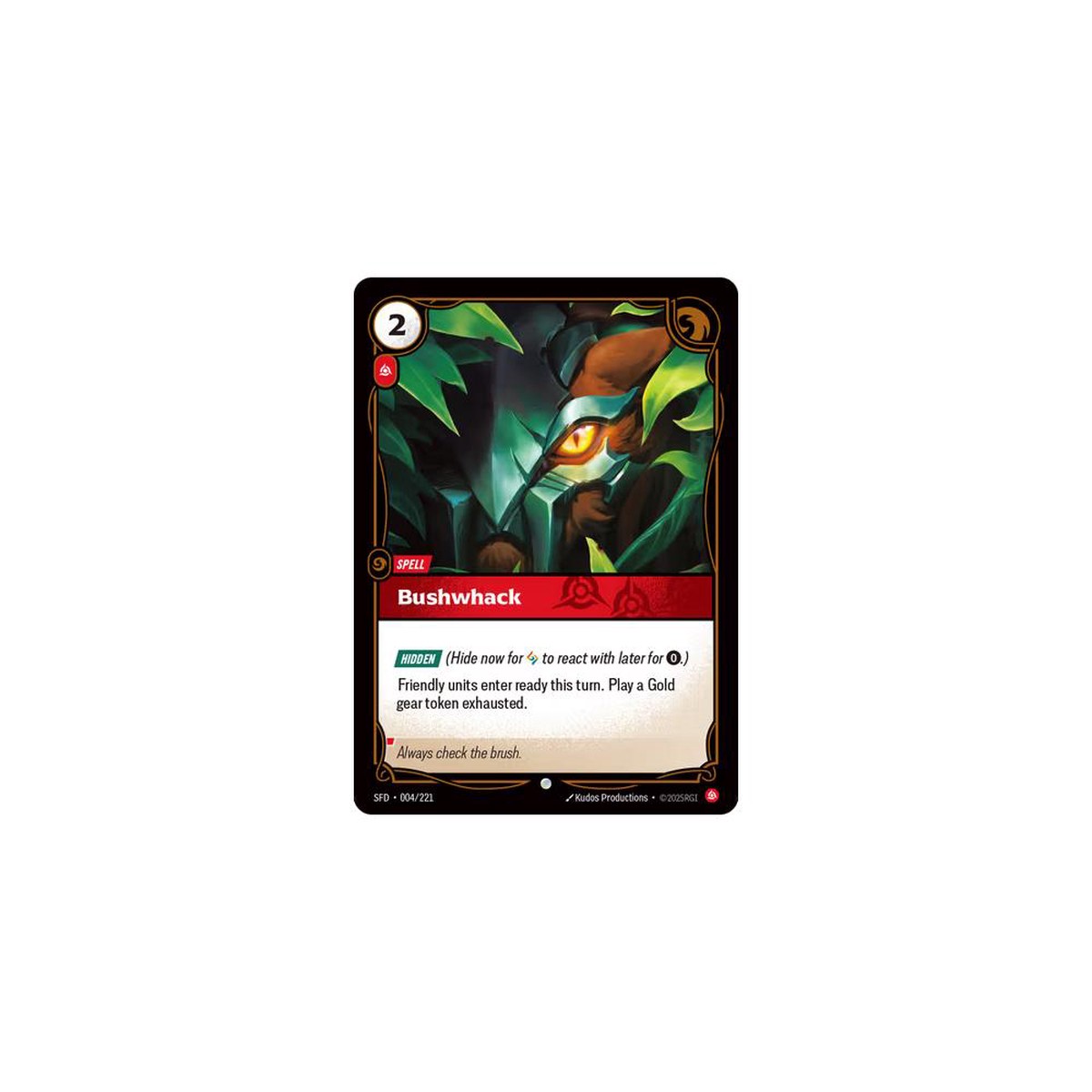 Bushwhack SFD 004221