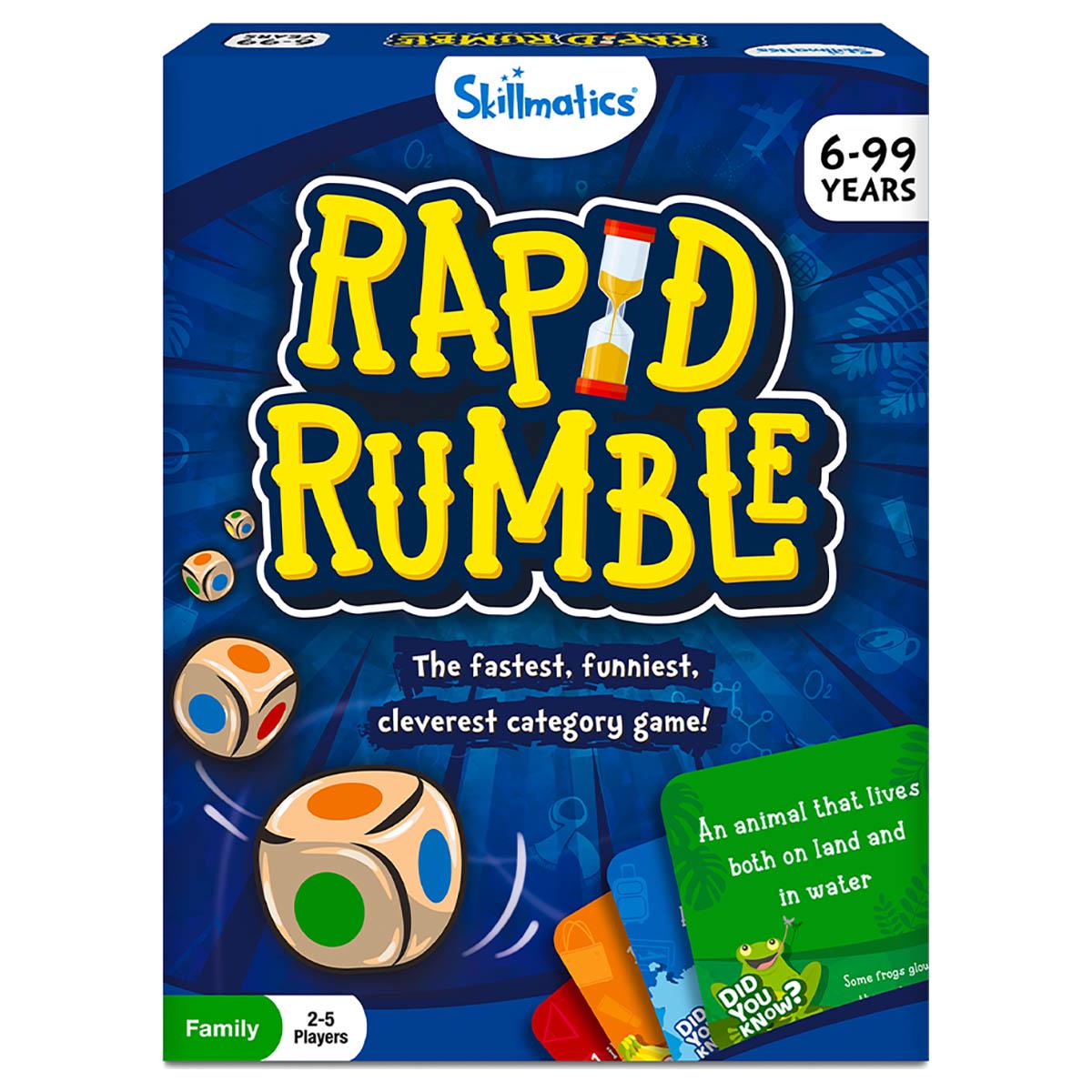 Skillmatics Rapid Rumble Card Game