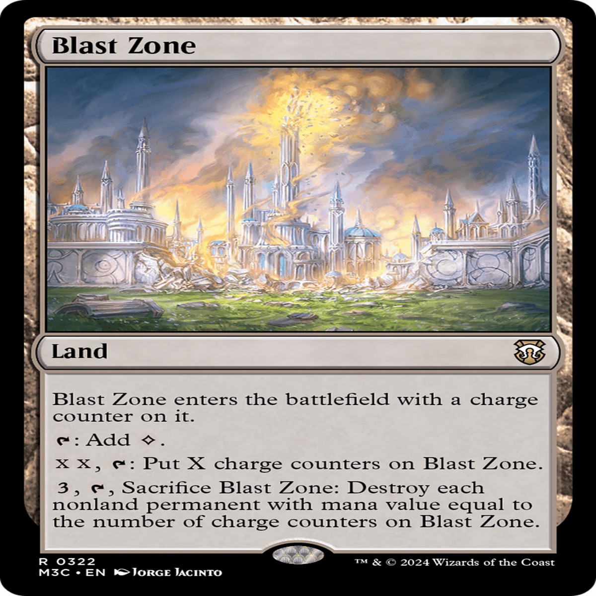Blast Zone (M3C-322) – Modern Horizons 3 Commander
