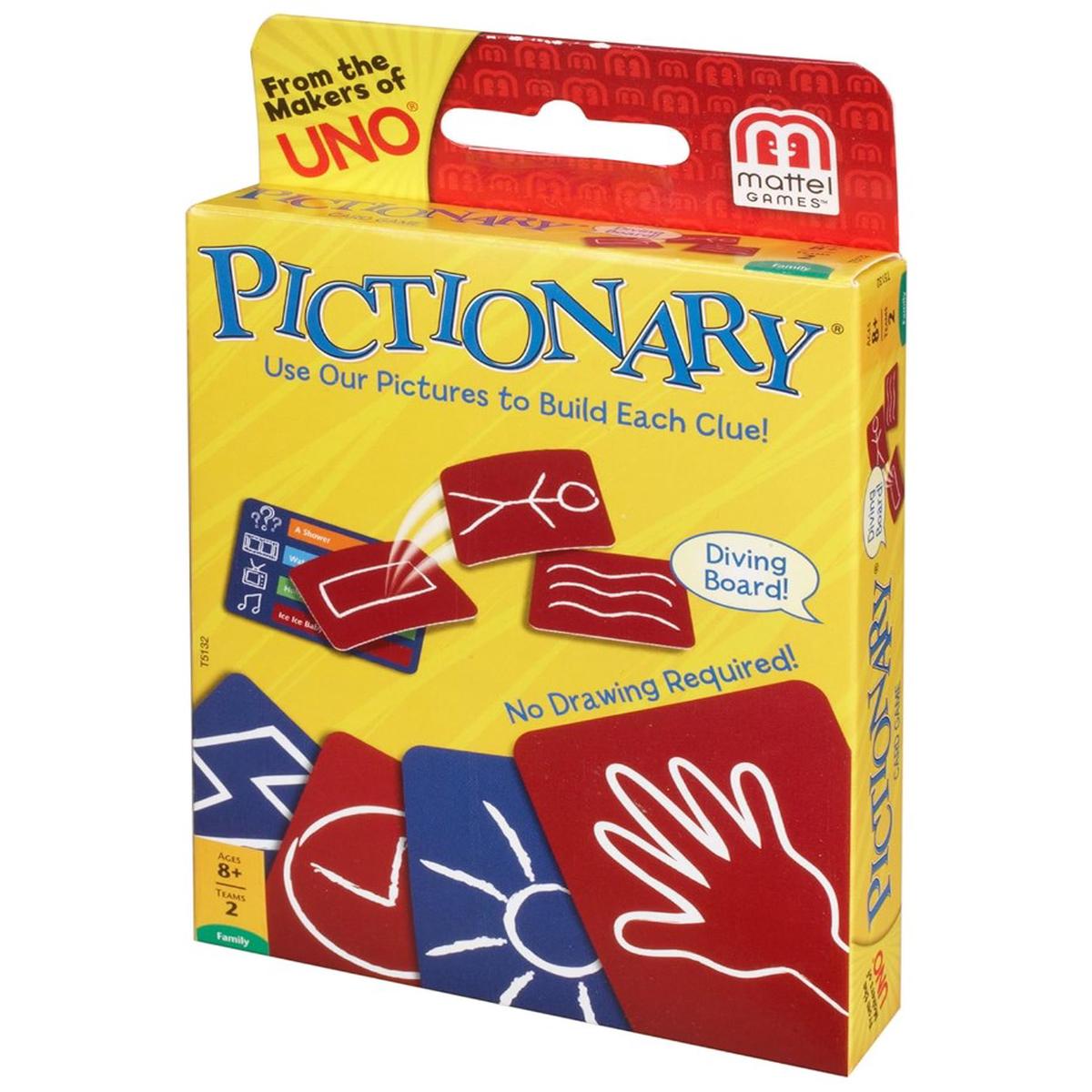 MATTEL Pictionary Card Game