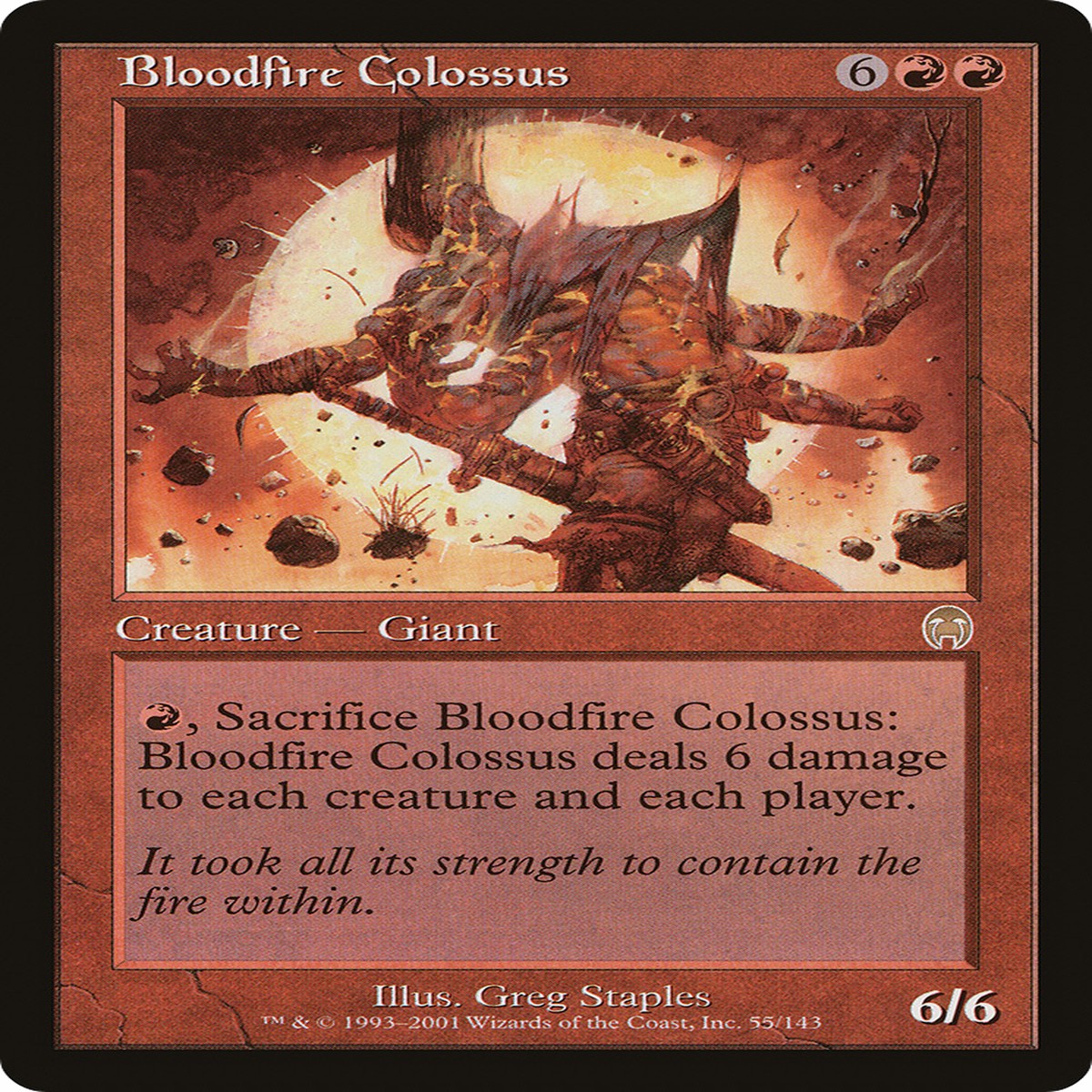 Bloodfire Colossus (APC-055) – Apocalypse