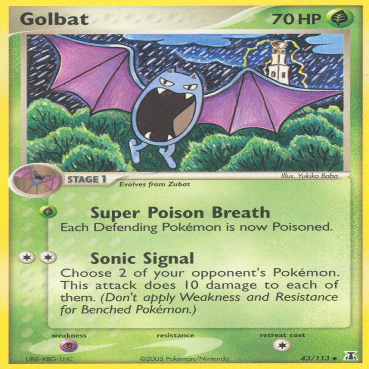 Golbat 43113 – Delta Species