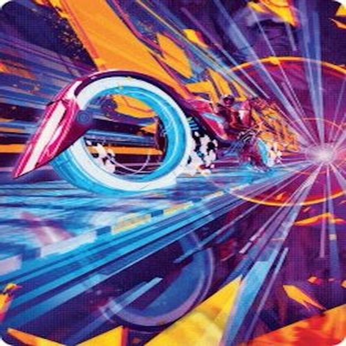 Spotcycle Scouter Art Card (AADFT-037) – Art Series Aetherdrift