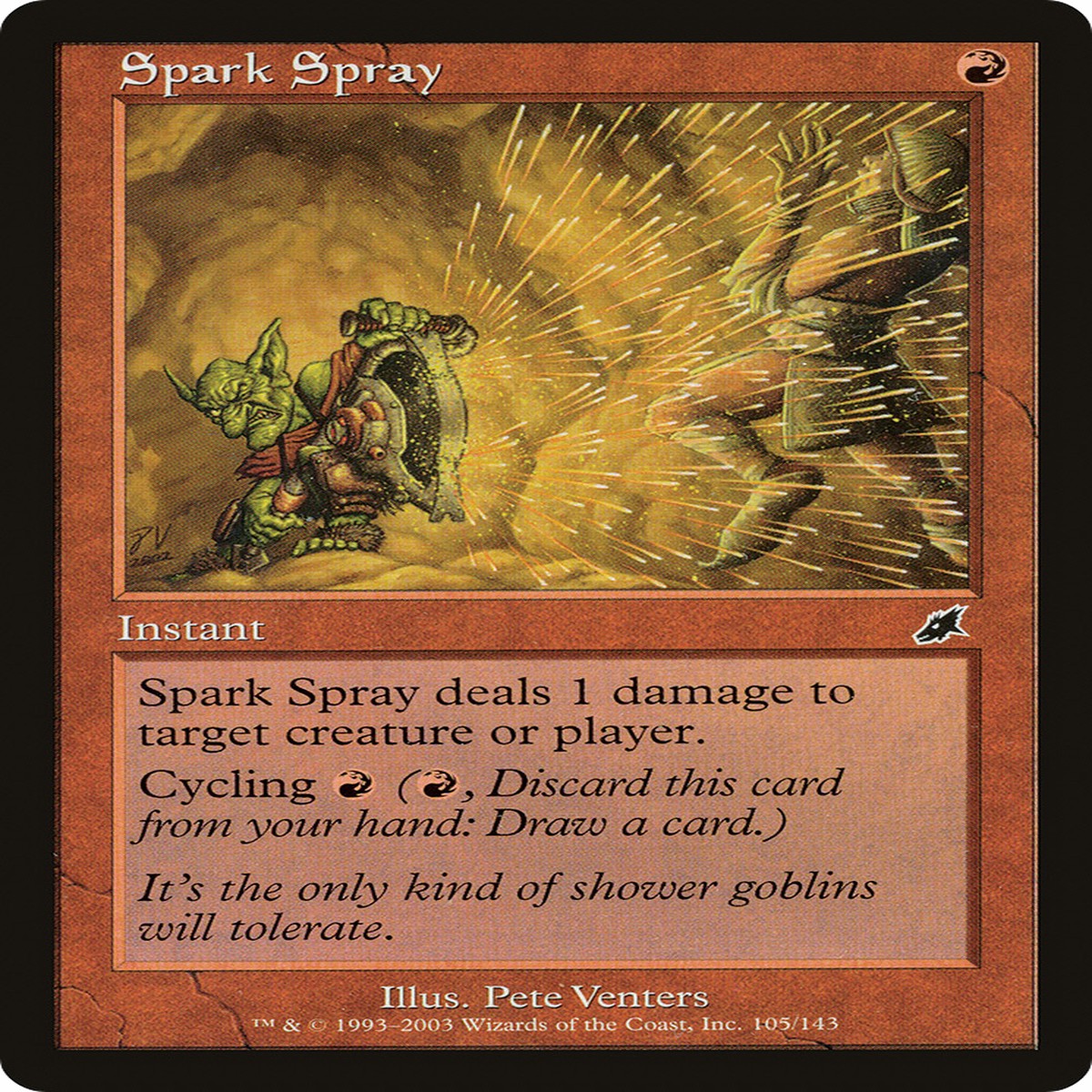 Spark Spray (SCG-105) – Scourge Foil