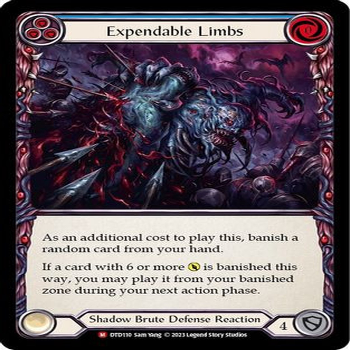 Expendable Limbs (DTD110) Dusk Till Dawn