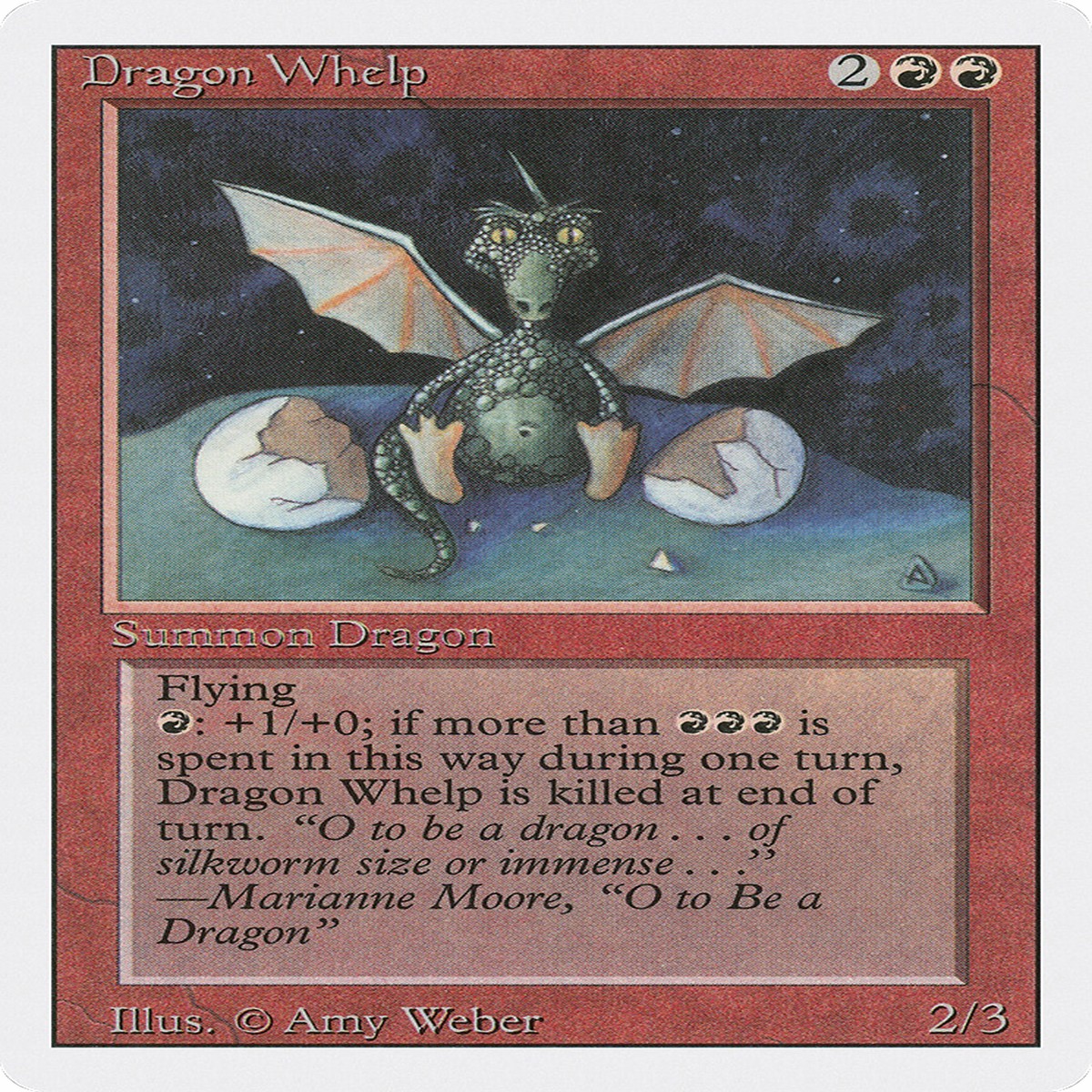 Dragon Whelp (3ED-143) – Revised Edition