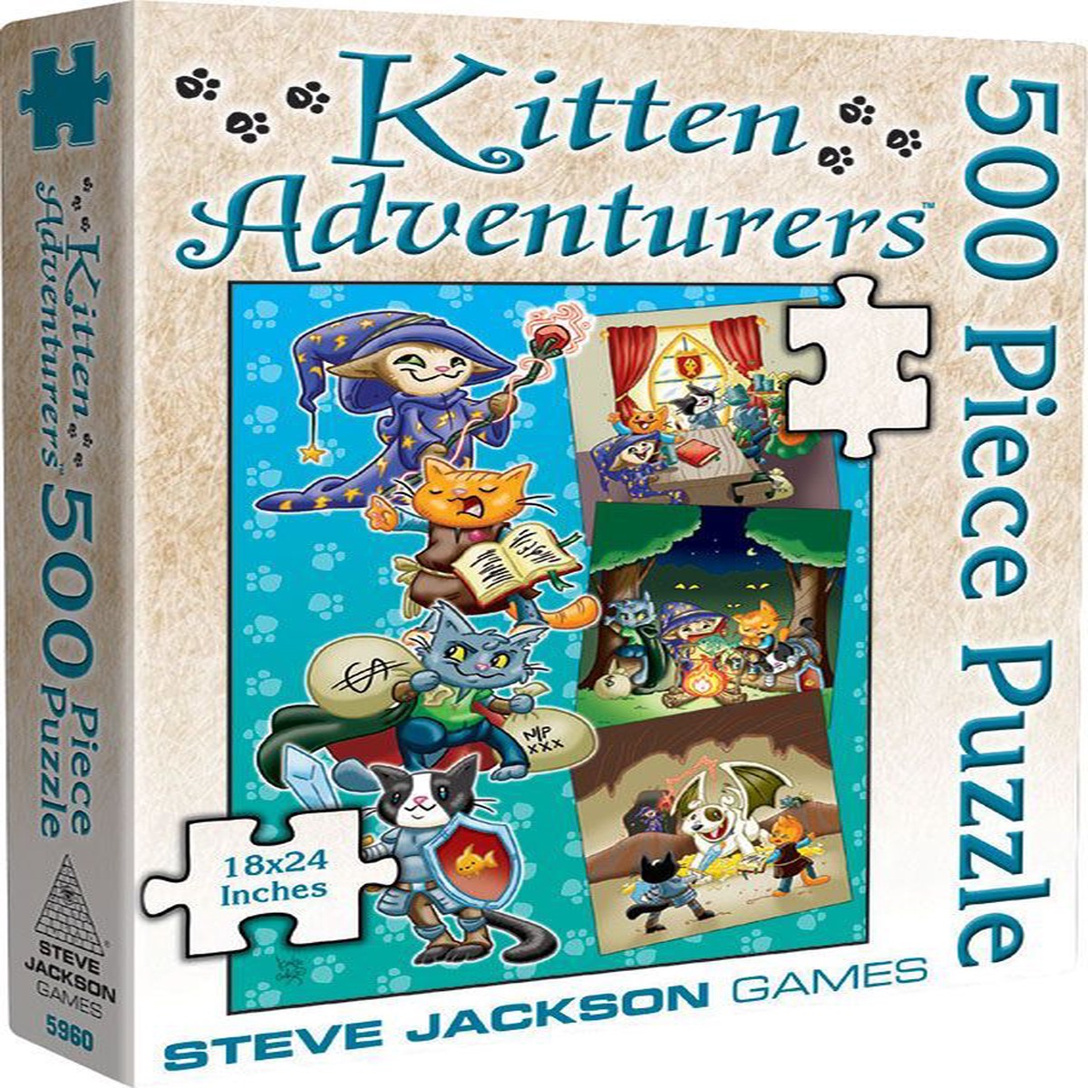 Kitten Adventurers 500pc
