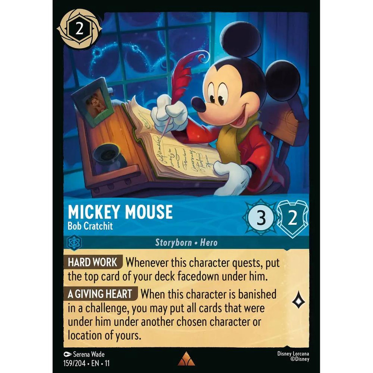 Mickey Mouse – Bob Cratchit WSP 159204