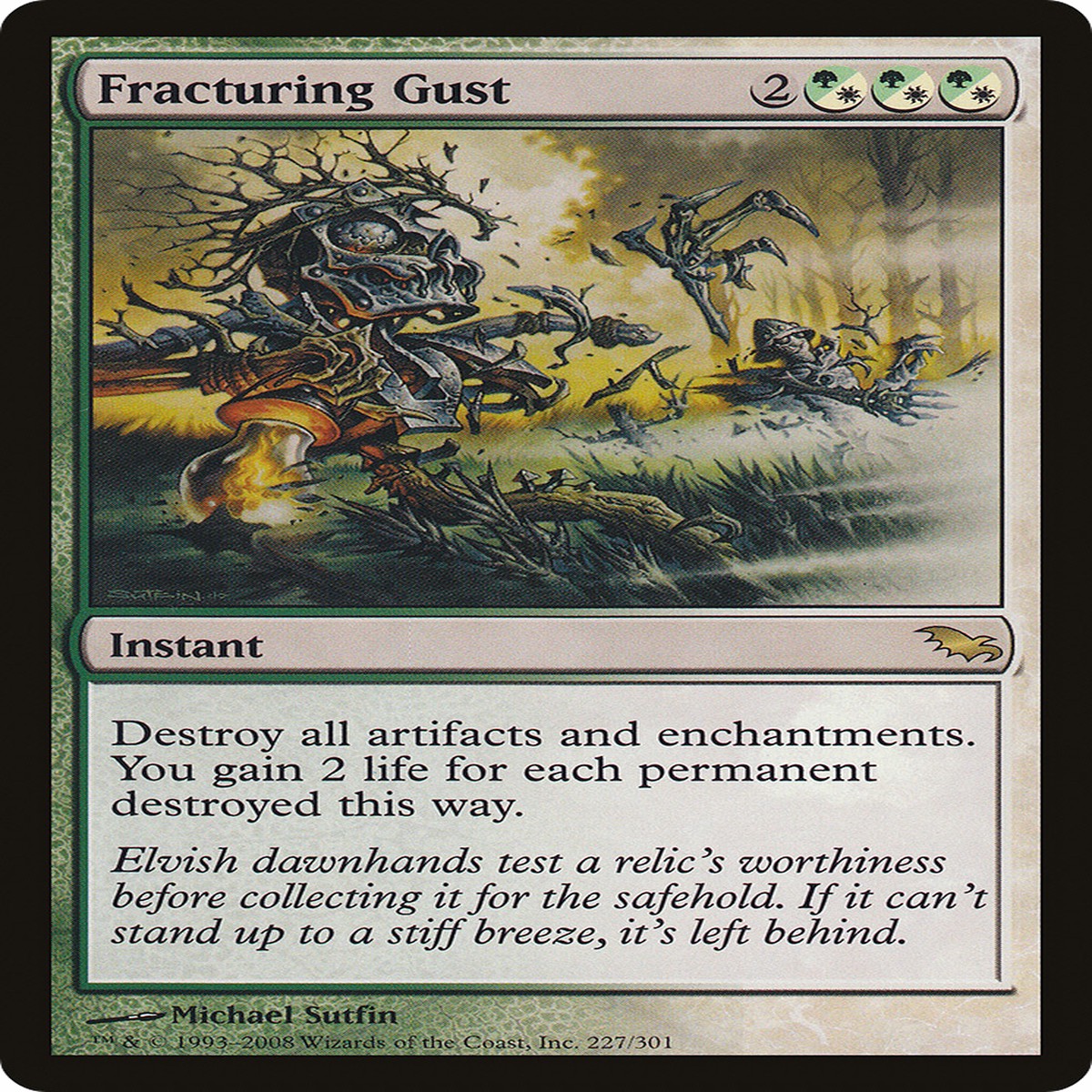 Fracturing Gust (SHM-227) – Shadowmoor Foil