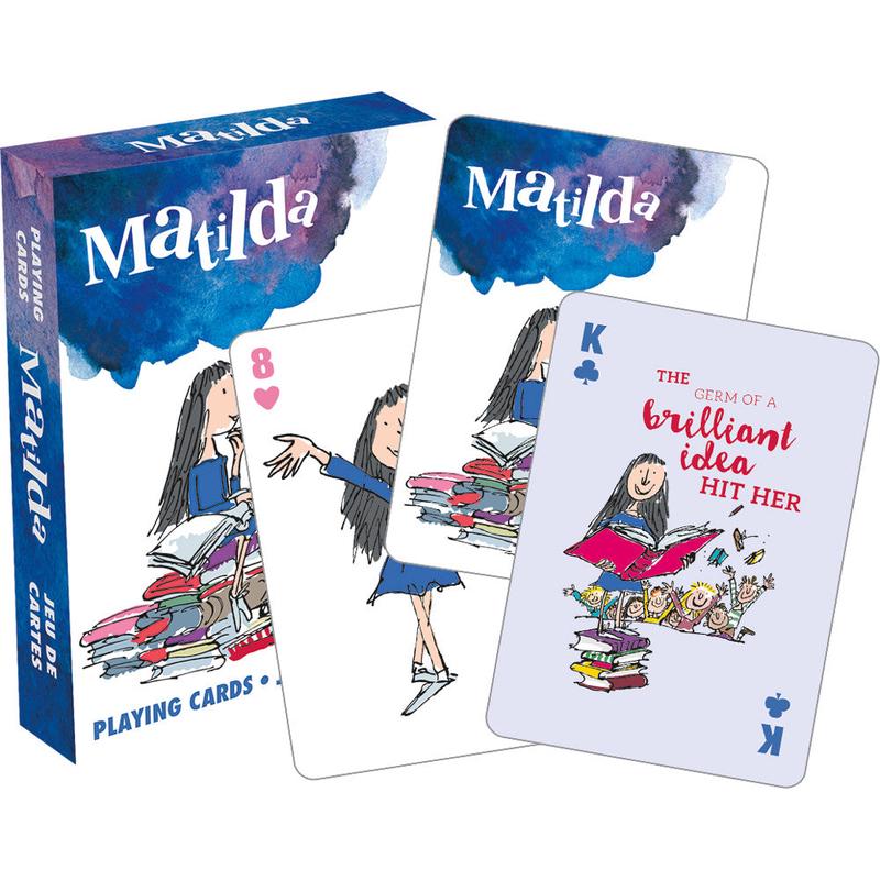 Playing Cards Roald Dahl Matilda