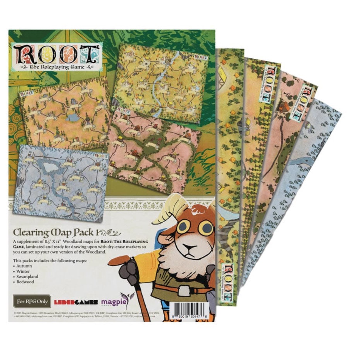 Root RPG Ruins Expeditions Map Pack 1