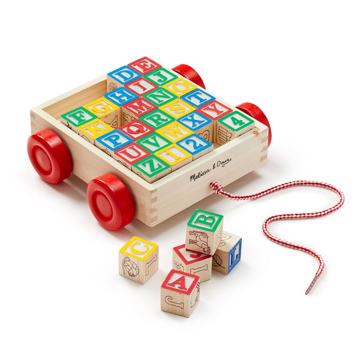 Classic ABC Block Cart 1169